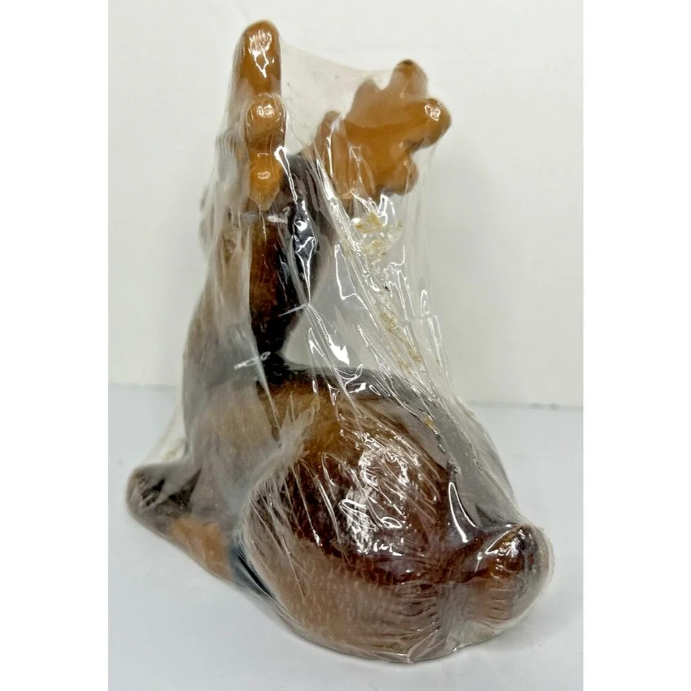 Vintage Walmart Christmas‎ Reindeer Candle New in Packaging 4.5